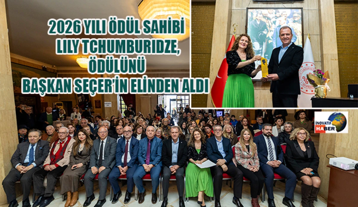 2026 Yılı &Ouml;d&uuml;l Sahibi Lıly Tchumburıdze, &Ouml;d&uuml;l&uuml;n&uuml; Başkan Se&ccedil;er&rsquo;in Elinden Aldı 