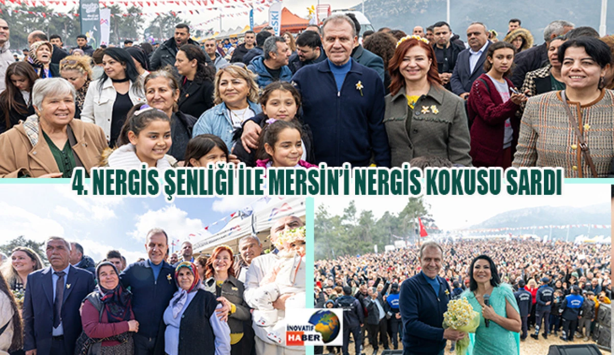 4. Nergis Şenliği İle Mersin&rsquo;i Nergis Kokusu Sardı