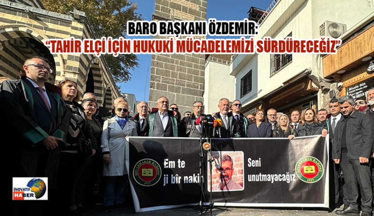 Barolar Tahir Elçi’yi 10 Yıl Önce Katledildiği Yerde Andı