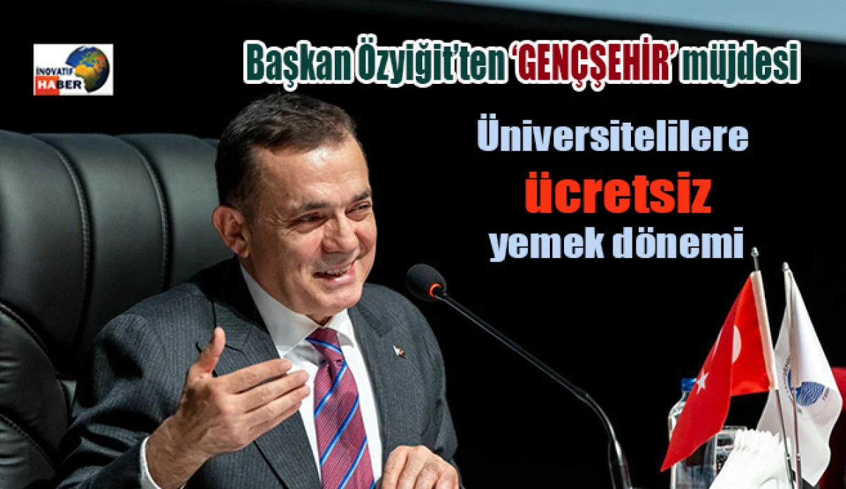 Başkan &Ouml;zyiğit&rsquo;ten &lsquo;GEN&Ccedil;ŞEHİR&rsquo; m&uuml;jdesi             