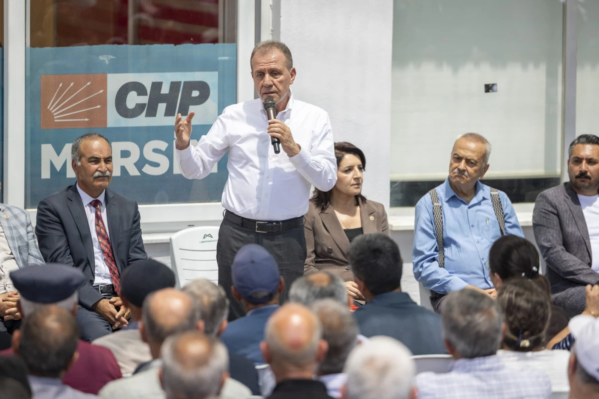 Başkan Se&ccedil;er, Chp Mut İl&ccedil;e &Ouml;rg&uuml;t&uuml;n&uuml; Ziyaret Etti