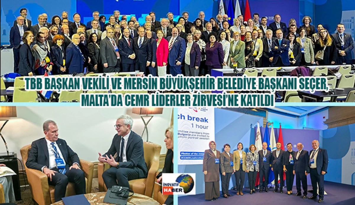 Başkan Seçer, Malta’da Cemr Liderler Zirvesi’ne Katıldı