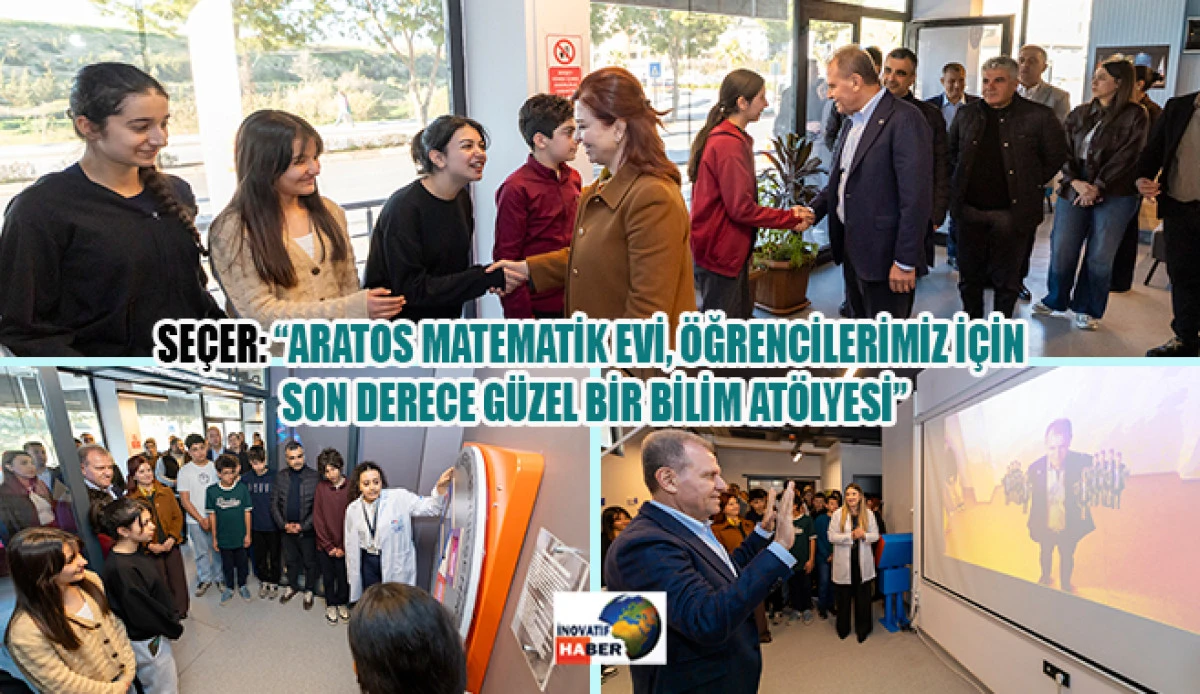 Başkan Se&ccedil;er ve Meral Se&ccedil;er, &lsquo;Tarsus Aratos Matematik Evi&rsquo;ni Ziyaret Etti