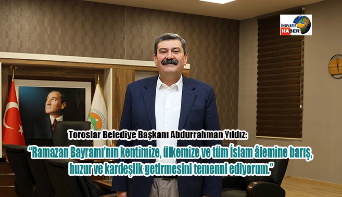 Başkan Yıldız Ramazan Bayramını Kutladı        