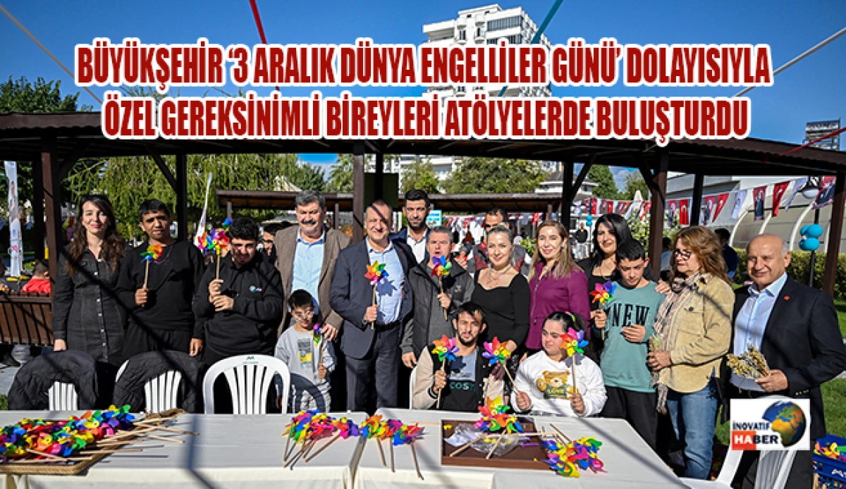 Büyükşehir Belediyesi, Engelsiz Yaşam Parkı’nda Renkli Etkinliklere Ev Sahipliği Yaptı