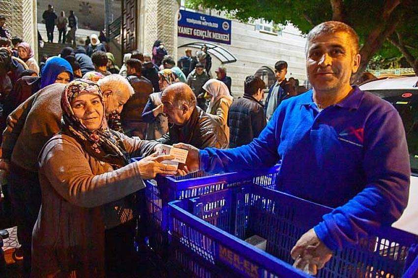 Mersinliler’in Kandil Simidi Ve Çorbası Büyükşehir’den 
