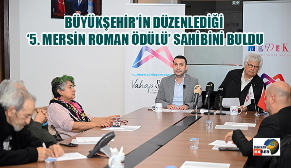 B&uuml;y&uuml;kşehir&rsquo;in D&uuml;zenlediği &lsquo;5. Mersin Roman &Ouml;d&uuml;l&uuml;&rsquo; Sahibini Buldu