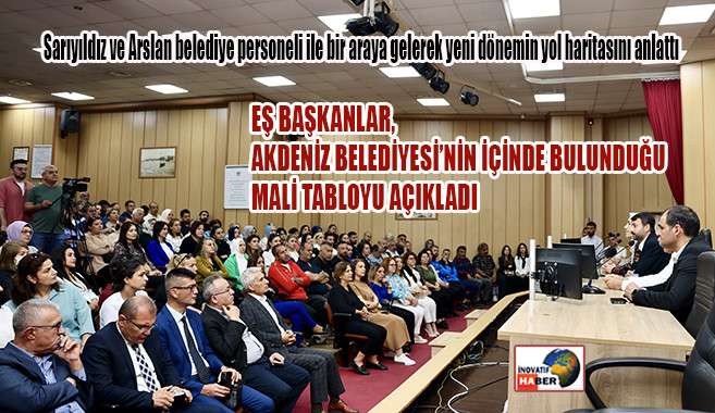 Eş Başkanlar,  Akdeniz Belediyesi’nin İçinde Bulunduğu Mali Tabloyu Açıkladı