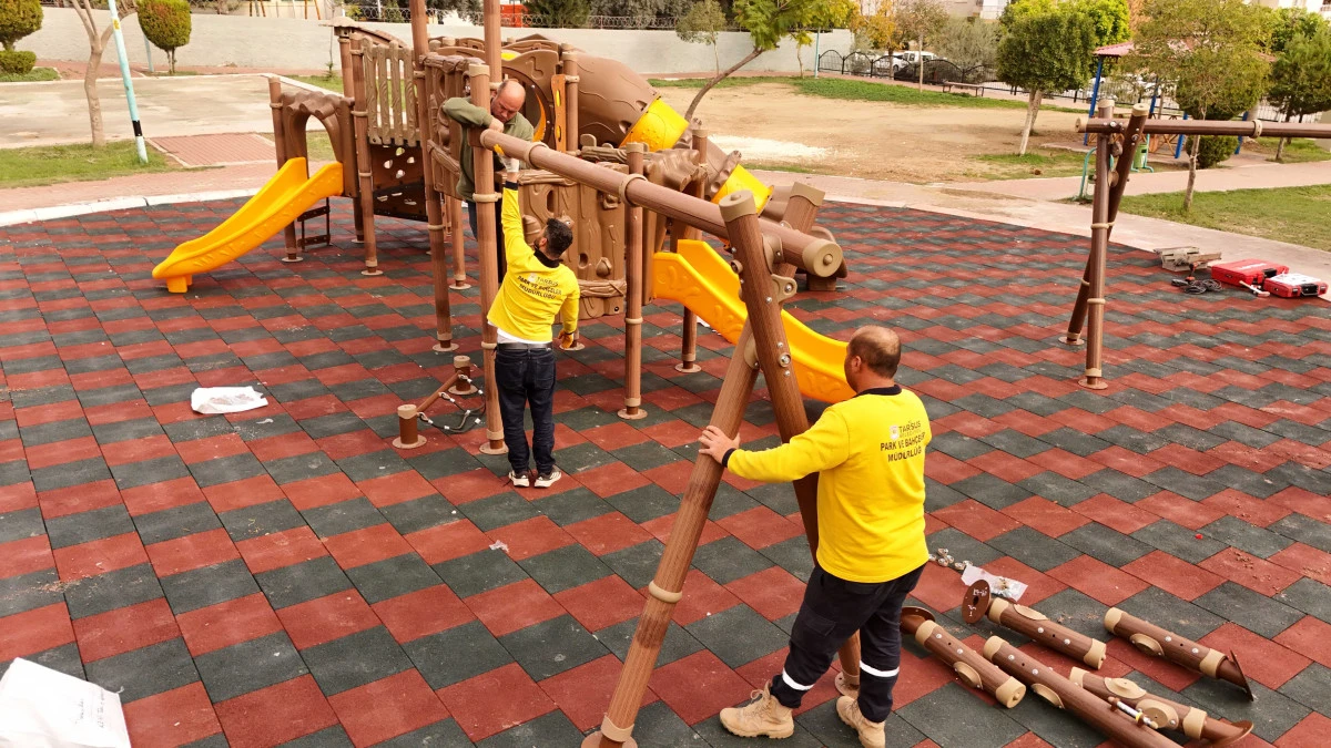 Gaspıralı Parkı’nda Dönüşüm Sürüyor