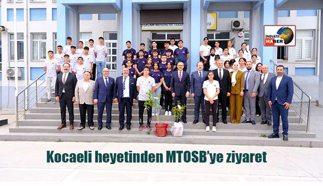 Kocaeli heyetinden MTOSB’ye ziyaret               