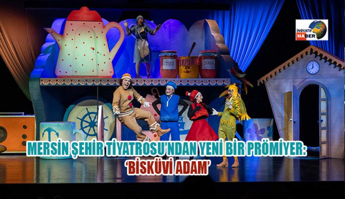 Mersin Şehir Tiyatrosu&rsquo;ndan Yeni Bir Pr&ouml;miyer: &lsquo;Bisk&uuml;vi Adam&rsquo;
