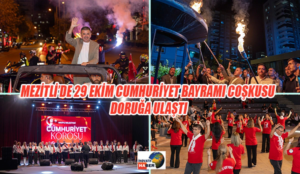 Mezitli’de 29 Ekim Cumhuriyet Bayramı Coşkusu Doruğa Ulaştı