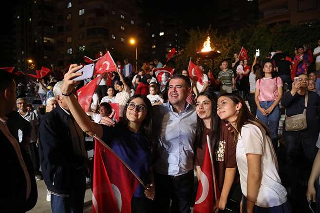 Mezitli’de Coşkulu 19 Mayıs Kutlaması               