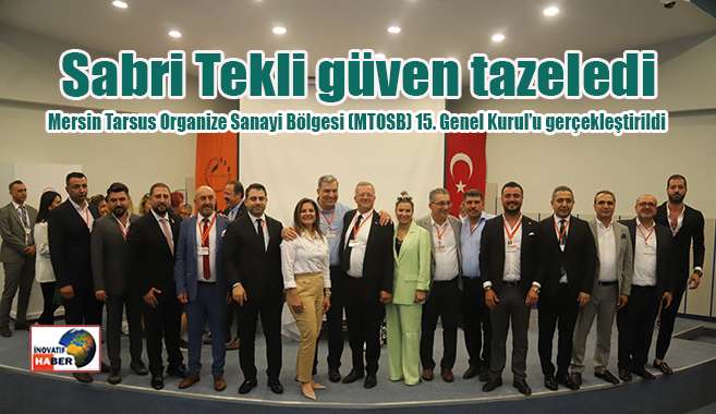 MTSOB'de Sabri Tekli güven tazeledi           