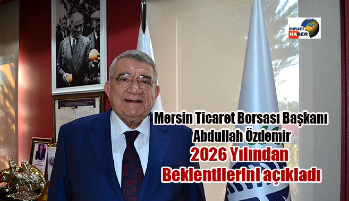 &Ouml;zdemir " Gelişmenin, b&uuml;y&uuml;menin ve kalkınmanın; birlik ve beraberlik ruhunun h&acirc;kim olduğu bir 2026 yılı diliyorum."