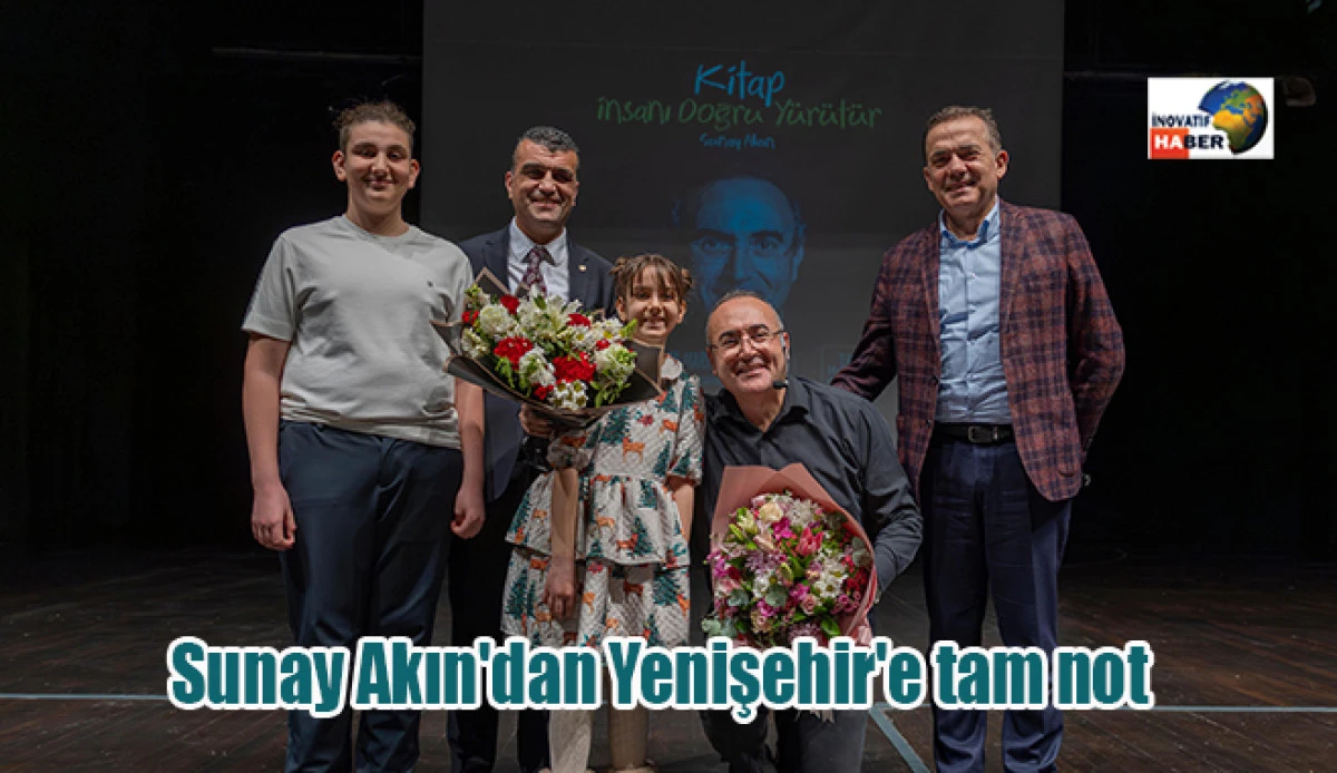 Sunay Akın'dan Yenişehir'e tam not