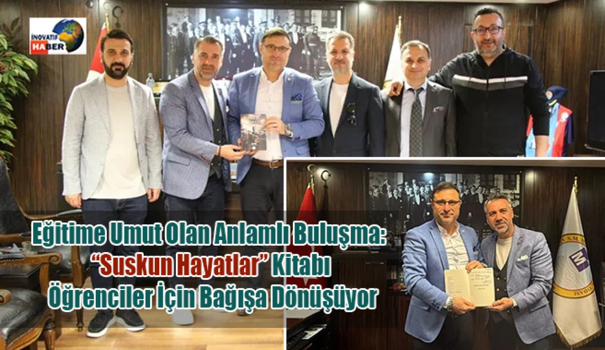'Suskun Hayatlar' Kitabı &Ouml;ğrenciler İ&ccedil;in Bağışa D&ouml;n&uuml;ş&uuml;yor