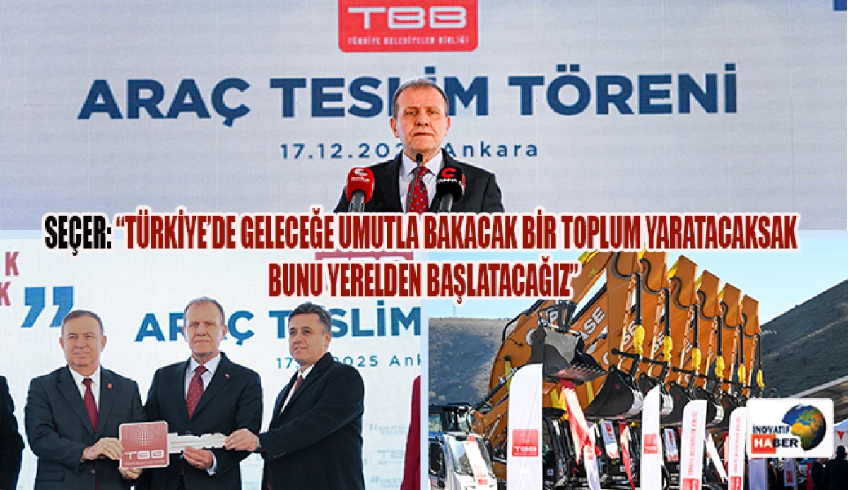 TBB Başkan Vekili Se&ccedil;er, Ankara&rsquo;da T,BB&rsquo;nin &lsquo;Ara&ccedil; Teslim T&ouml;reni&rsquo;ne Katıldı