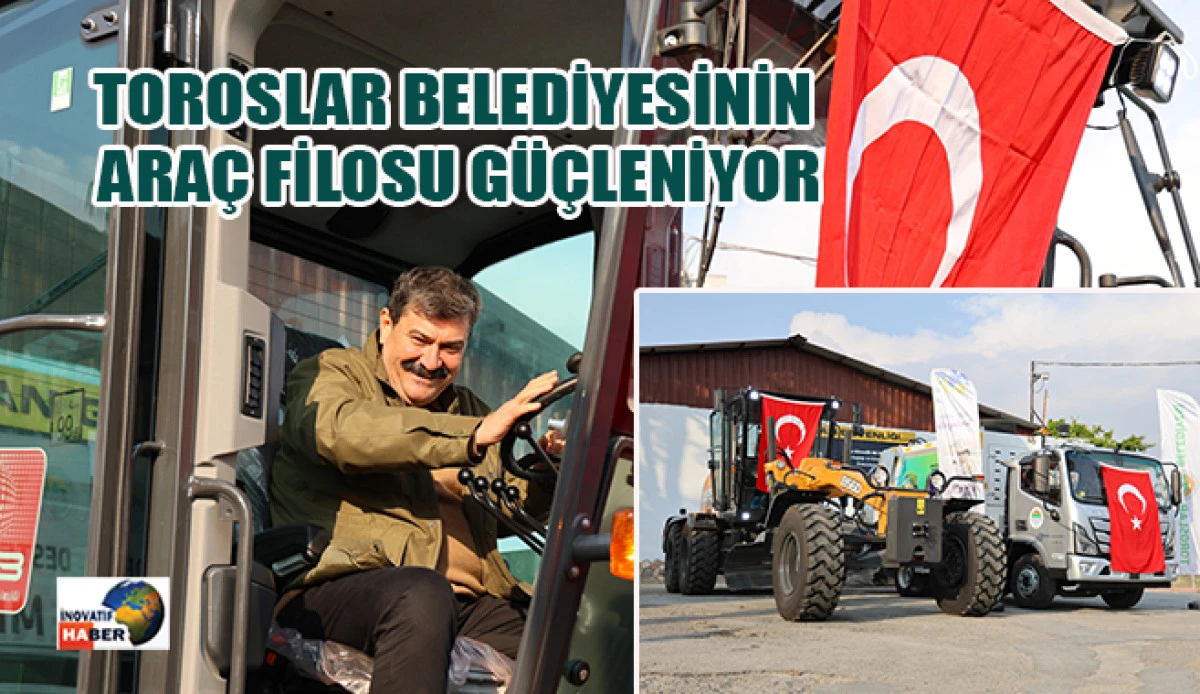 Toroslar Belediyesinin Ara&ccedil; Filosu G&uuml;&ccedil;leniyor