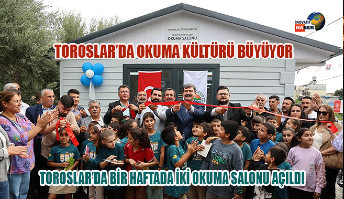 Toroslar’da Okuma Kültürü Büyüyor