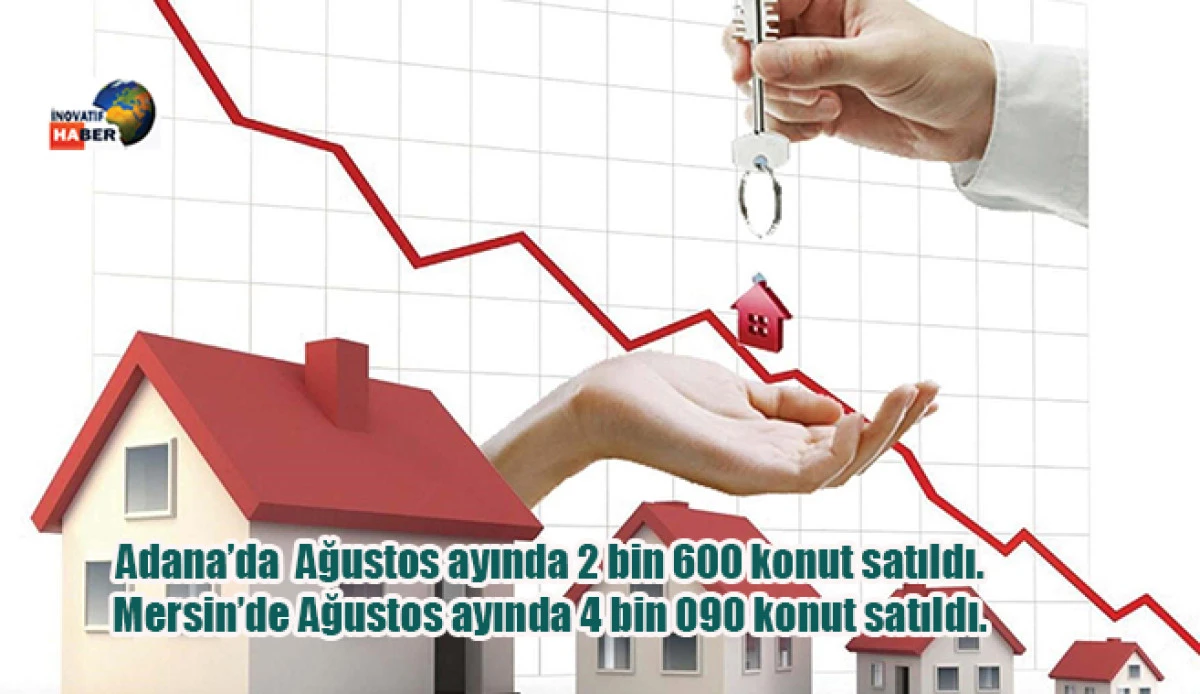 T&uuml;rkiye Ağustos Ayında 44 bin 378 Konut Satışı Ger&ccedil;ekleşti.