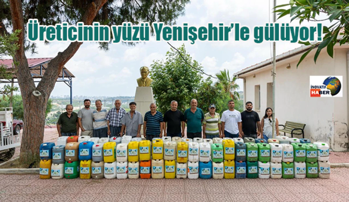 &Uuml;reticinin y&uuml;z&uuml; Yenişehir&rsquo;le g&uuml;l&uuml;yor!                   