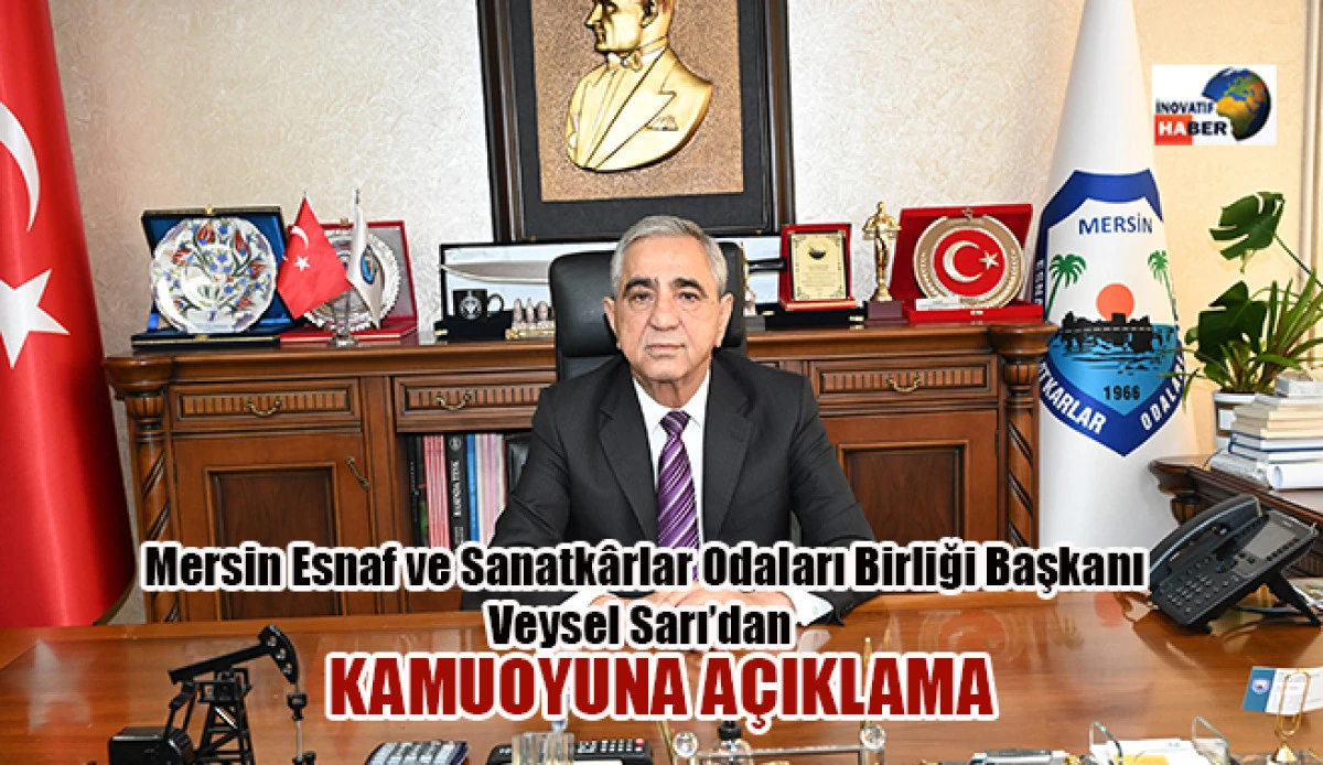 Veysel Sarı'dan Kamuoyuna A&ccedil;ıklama