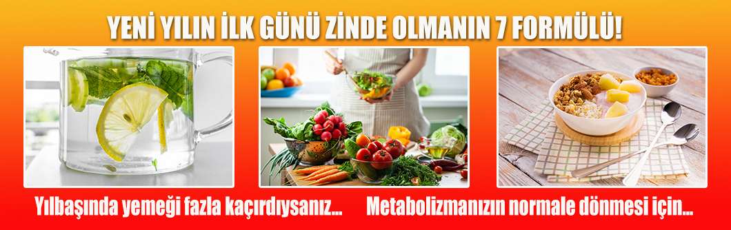 Yeni Yılın İlk Günü Zinde Olmanın 7 Formülü!