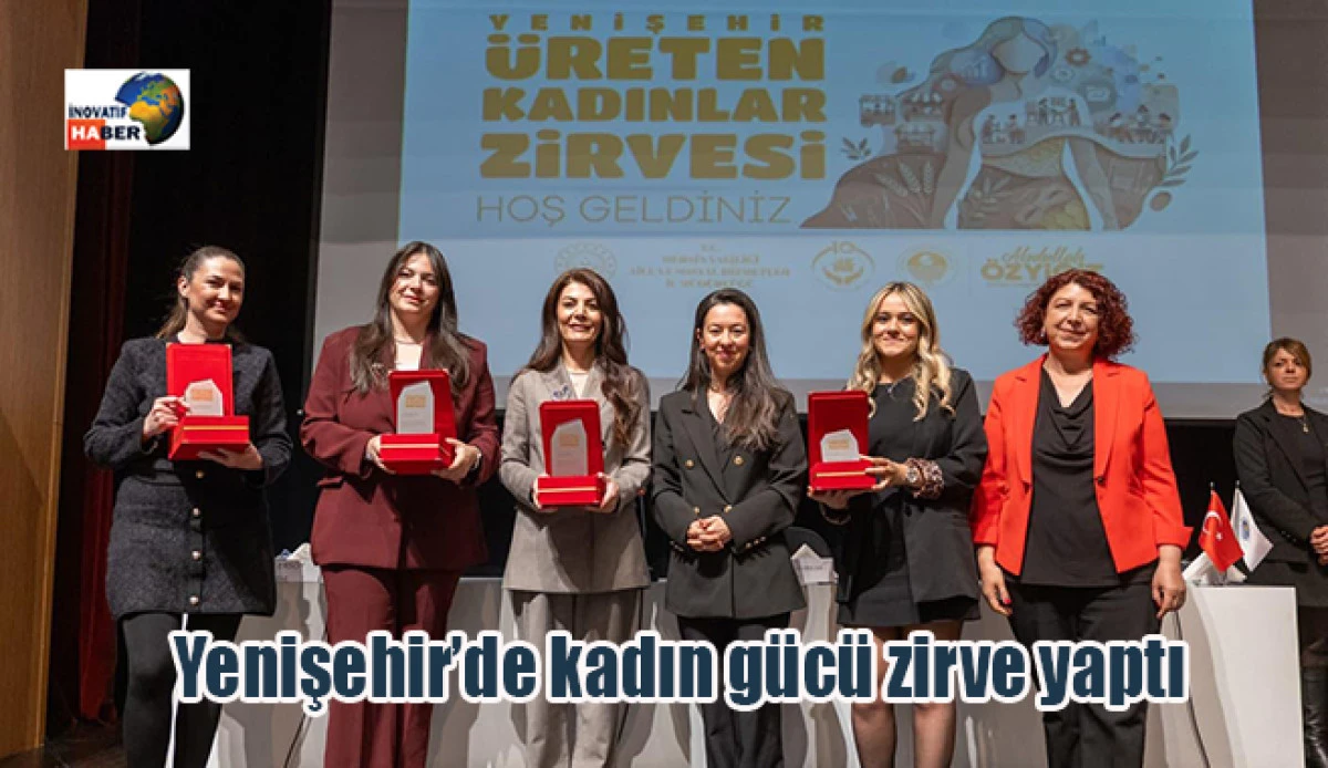 Yenişehir&rsquo;de kadın g&uuml;c&uuml; zirve yaptı              